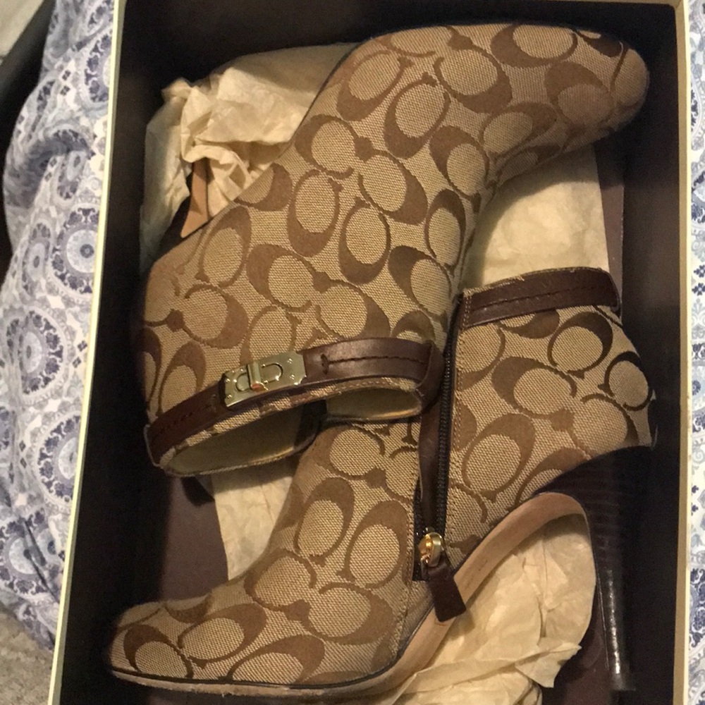Coach booties